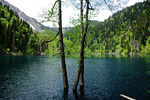 глубокое озеро рица в абхазии