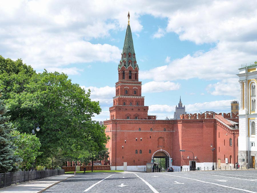 кремль башни