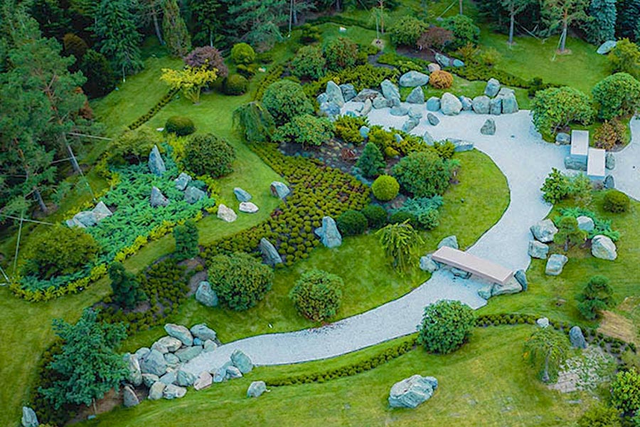 японский сад в парке галицкого фото краснодар