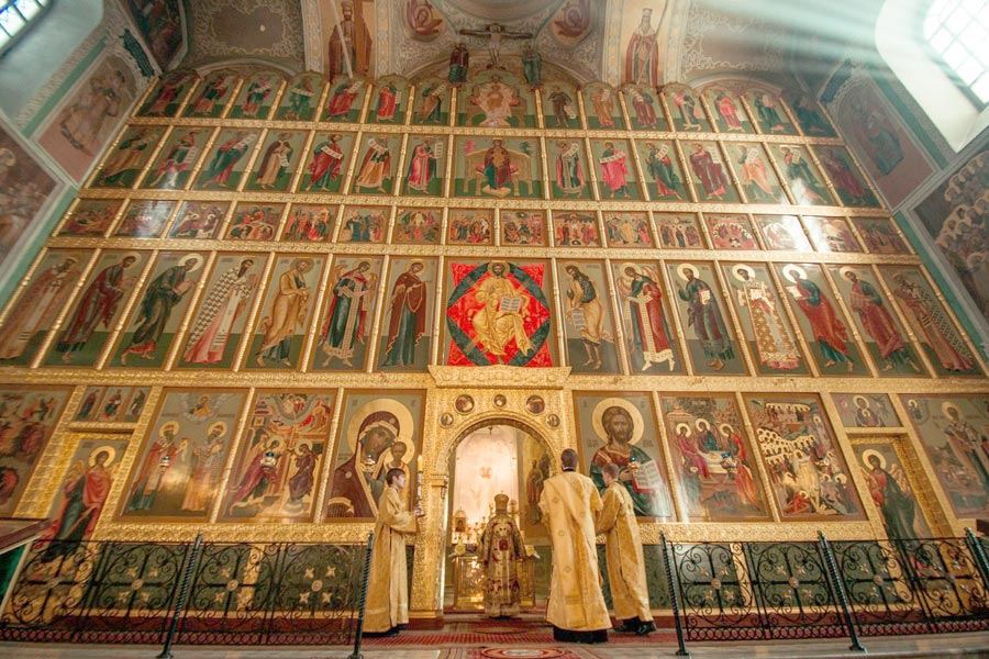 иконостас благовещенского собора московского кремля