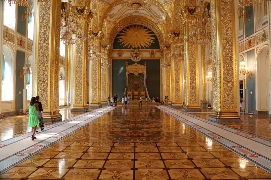 большой кремлёвский дворец андреевский зал