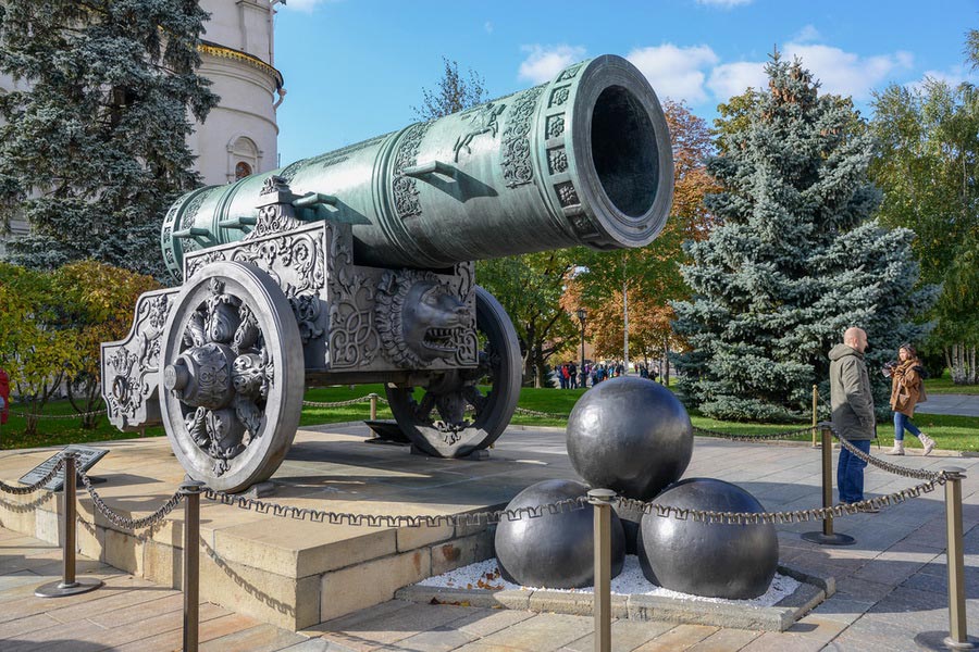 Царь-пушка в Московском Кремле — история, фото, описание, кто отлил