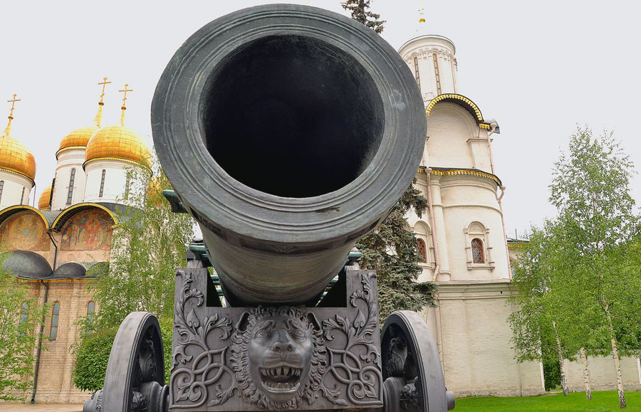 царь-пушка кремль