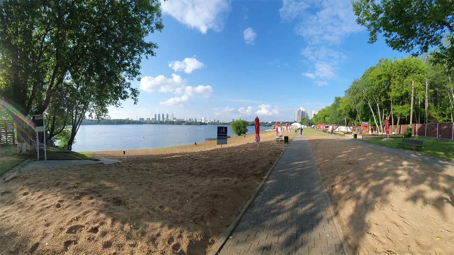 фото рублевского пляжа