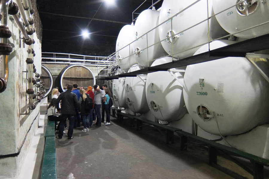 экскурсия на инкерманский завод марочных вин