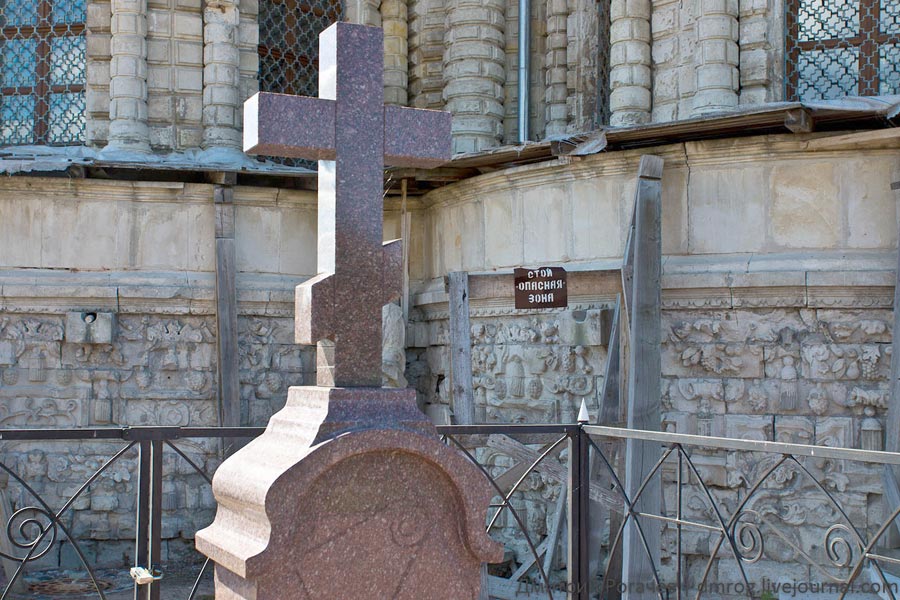 крест на месте ильинского храма дубровицы